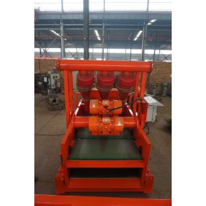 Bentonite Hydrocyclone Gas Drilling Mud Desander With Shaker