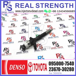23670-39316 095000-7540 With injector nozzles diesel injectors And Diesel common