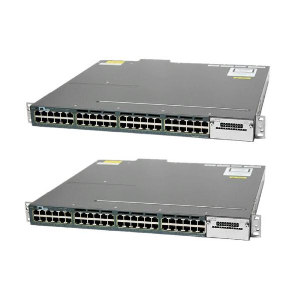 Quality 10/100/1000 Base -T POE Network Switch WS-C3560X-48PF-S 128 MB Flash Memory for sale