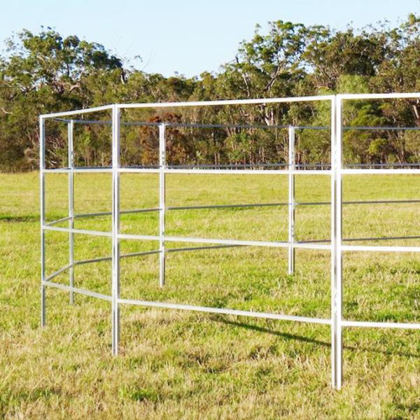 Top quantity galvanized heavy duty used horse fence panels 1.8X2.1M