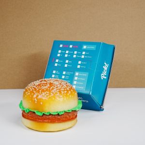 Fast Food Burger Box Packaging With Custom Folders Biodegradable Customization