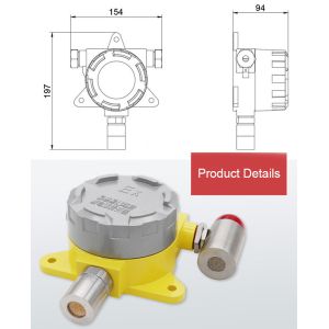 High Precision Gas Detection Sensor Industrial Combustible With Acousto-Optic