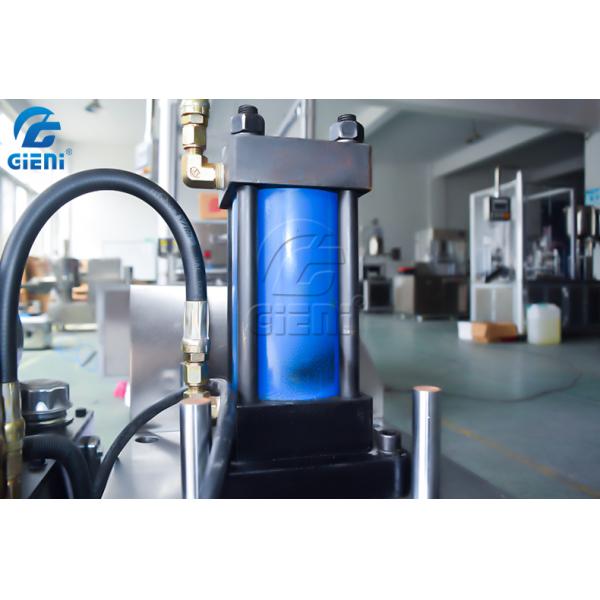 Hydraulic Type Cosmetic Powder Press Compacting Machine With Touch Screen