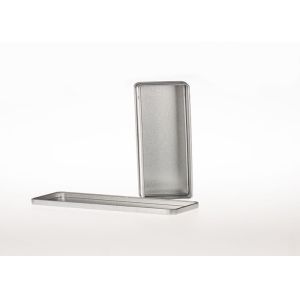 Food Grade Color Metal Tea Tins , Tinplate Material Blank Tea Tin Containers