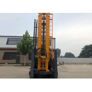 China Steel Crawler Mounted Rotary 400M Portable Water Drilling Rig on sale