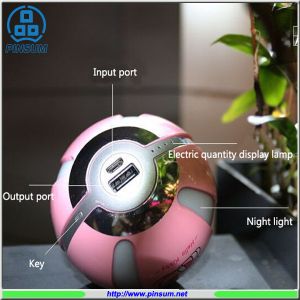 Magic ball 10000mah power bank with night lighting