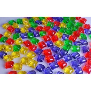 2 Color Capsule Packing Machine Automatic PVA Water Soluble Film Laundry Pod