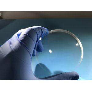 Polished Synthetic Sapphire Optical Windows Glass Quartz / BK7 Dome Lens