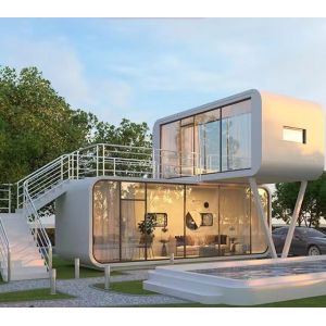Combination Style And Comfort Prefabricated Bungalow Apple Cabin House