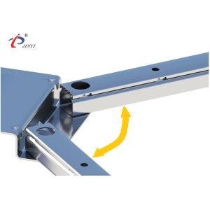 Adjustable 100cm Flat Acrylic Steel Shower Tray Support Legs