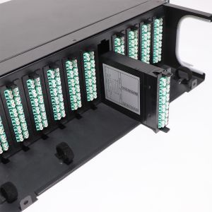 Fiber Optic MPO Patch Panel HD 1U 2U 4U With 72 Port 64 Port 48 Port