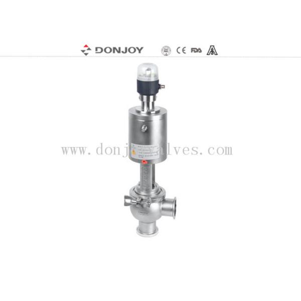 Aseptic Reversing Seat Valve DN25-DN150 with pneumatic actuator/Over change