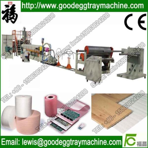 Advanced and high quality EPE foam plank extrusion line
