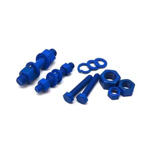 SIZE M6-M32 Colorful PTFE Coating Bolt And Nut Assembly