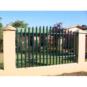 Wholesale Galvanised 3.6m High Steel Security Fence Panels Rounded Top from china suppliers