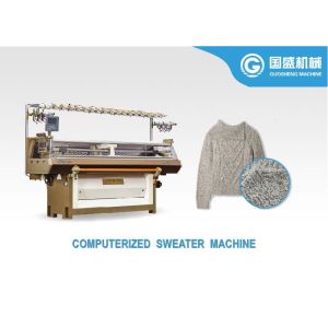 China Single System Polyester 32 Stitch Sweater Flat Knitting Machine on sale