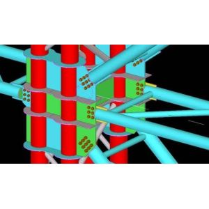 Prefab Light Industrial Steel Buildings With Auto CAD & 3D Tekla Design