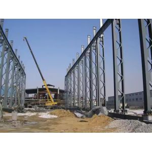 High Fire Resistance Steel Structure Warehouse Prefabricated for Earthquake Load