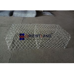 Wholesale Hexagonal Wire Mesh Retaining Wall Gabion Baskets Creek Bank Repair from china suppliers
