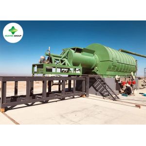 750kg Waste Plastic Pyrolysis Plant  Reactor Garbage Pyrolysis Machine