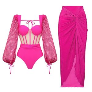 Summer Ready Padded Three Piece Swim Set Ideal for Beach or Pool Fun