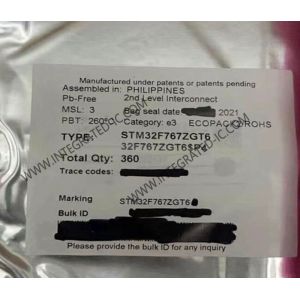 1MB Integrated Circuit Chip STM32F767ZGT6 32BIT Single Core Microcontroller IC
