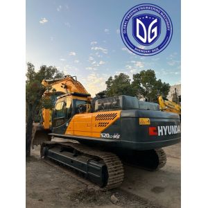 China R520LC-9Vs Used Hyundai Hydraulic Excavator With Efficient Cooling Fan System on sale