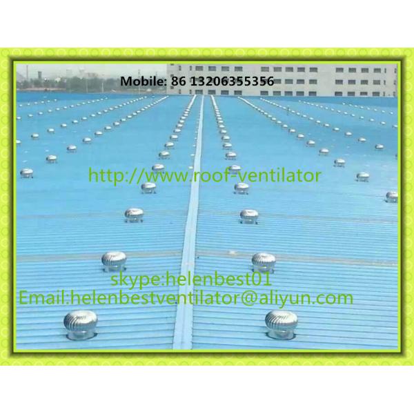 500mm wind driven poultry turbo ventilator for stainless steel