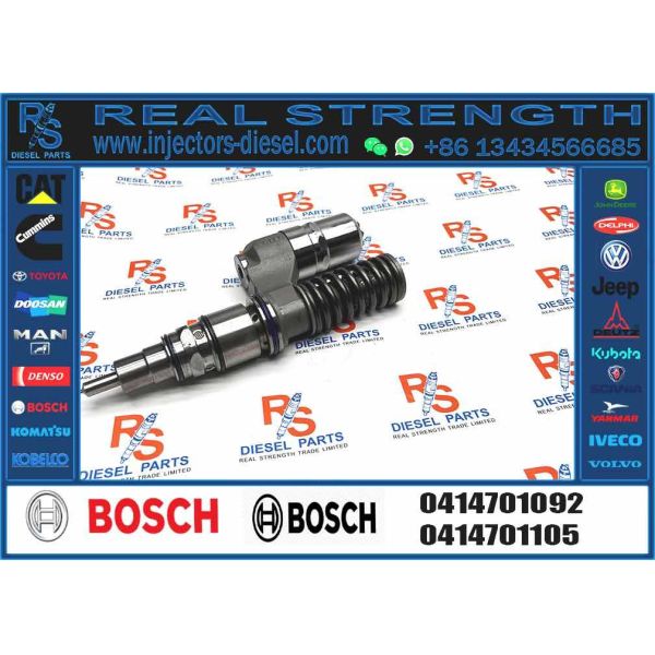 Fuel Injector 0414701092 1734493 0414701043 1665000Z11 Injection Valves for BOSCH for SCANIA Diesel Engine