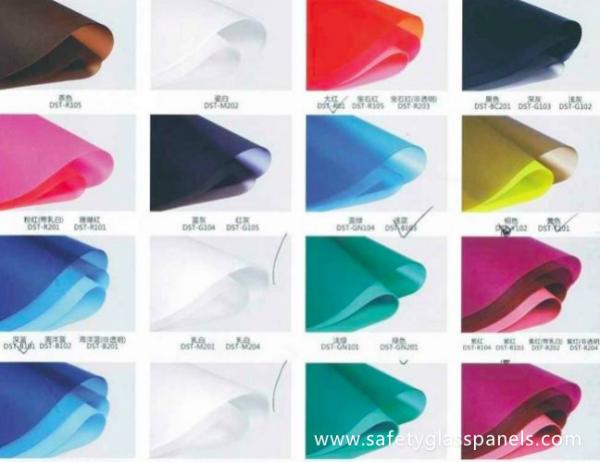 Quality Heat Insulated  PVB Film for Car Windshield Glass , Colored Glass Laminate Film for sale