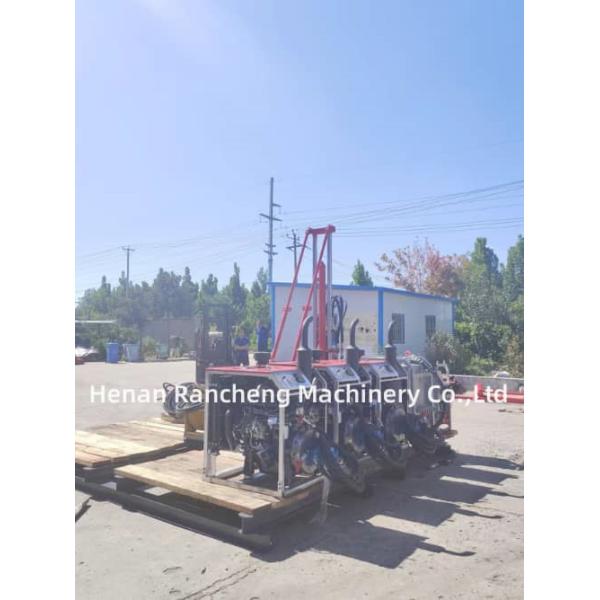 100-240RPM Winch Rated Rotary Speed Small Core Drilling Rig Portable Core Drilling Equipment For Intensity Drilling