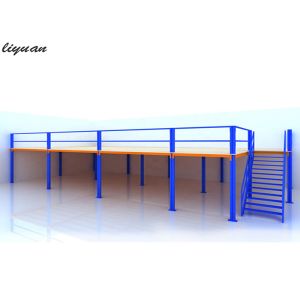 Anti - Rust Industrial Mezzanine Floor Capacity 1000-5000kgs Depth 1350mm