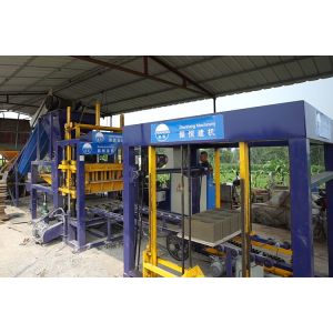 Concrete Cement 720pcs/h QT4-15S Hollow Block Maker Machine