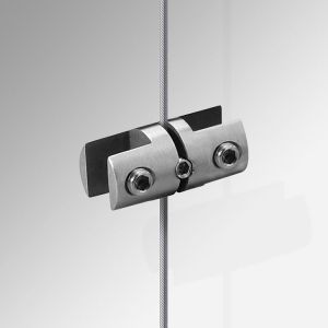 Display Glass Clamps Hardware Accessories For Hanging Display Systems