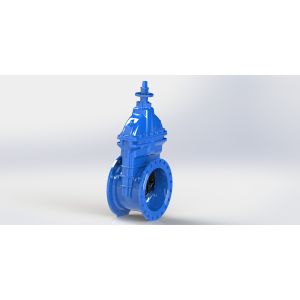 EPDM Soft Sealing Handwheel Non Rising Stem Gate Valve