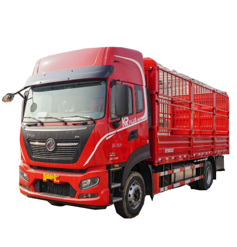 China 6.8 Meter Dongfeng High-rail Cargo Truck | 5-10T Load Capacity | Diesel Engine Fence Transport Livestock Truck on sale