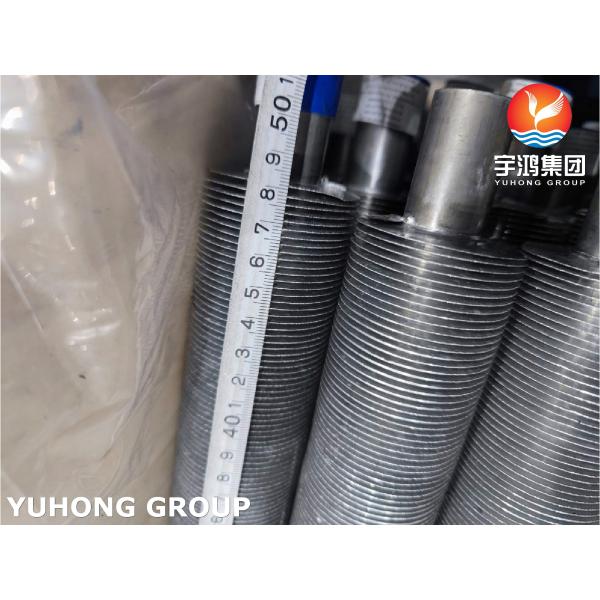 Nickel Alloy Extruded Fin Tube , ASTM B163 NO8825 Incoloy 825 Heat Exchanger Application
