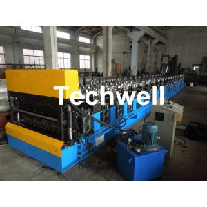 7.5KW High Speed Double Deck / Layer Roll Forming Machine With Automatic