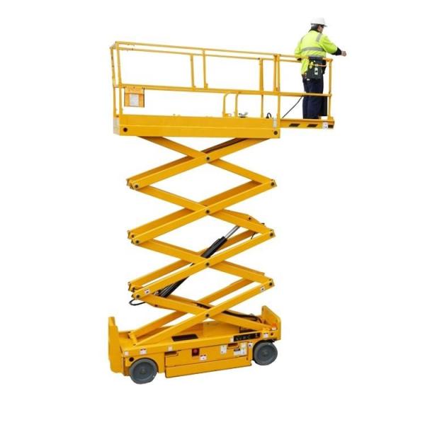 Quality Self Propelled Scissor Lift 6m 8m Full Automation Lifting Aerial Work Platform for sale