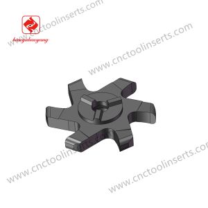 Non-standard grooving insert , HYMG14-4.5-D34.8 ，Suitable for machining heat -