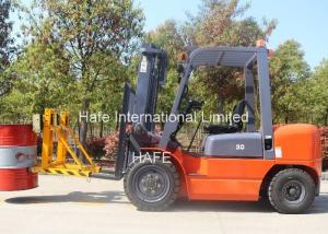 CPCD30 Manual Diesel Forklift 3T With Chinese Engine And Double Front Tyre
