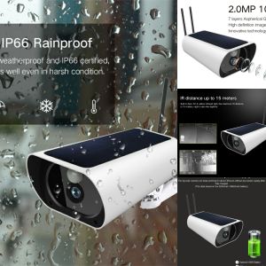 Wholesale 4G Solar Wifi Security Camera 1080P 2 Mega Pixels Night Vision With IR Function from china suppliers