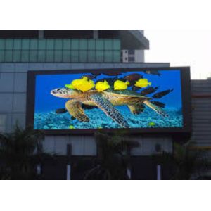 Super Slim Advertising Outdoor SMD Led Display RGB High Brightness 6mm Pixel