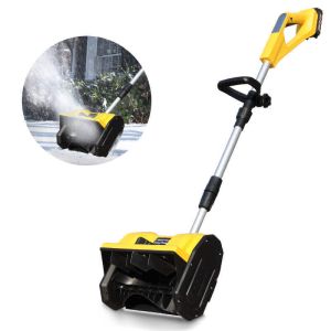 Compact Cordless Electric Snow Shovel Lightweight Battery Blower for Garden and