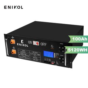 Smart Bms 51.2v Lifepo4 Backup Battery 48V Lithium Ion Battery 50ah 100ah