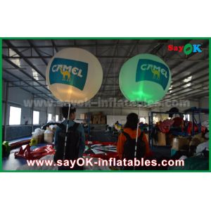Customized LED Light Inflatable Walking Ballons For Advertising