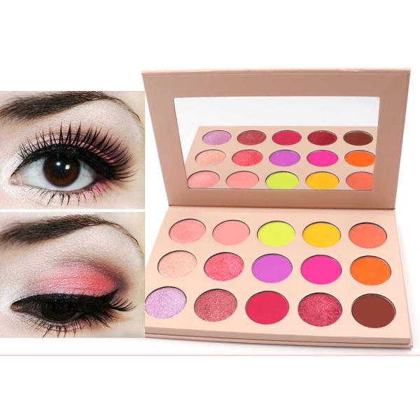 High Pigment Eye Shadow Waterproof Matte Shimmer 15 Color Eyeshadow Palette