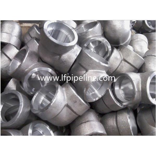 astm A105 carbon steel 90 degree socket weld forged pipe fittings elbow