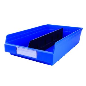 Solid Box Style Small Parts Storage Bins Industrial Warehouse Equipment Storage
