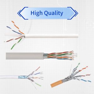 NPC6ASZDB Shielded Cat6E Patch Cable - High-Speed 10Gbps Ethernet Cord with RJ45